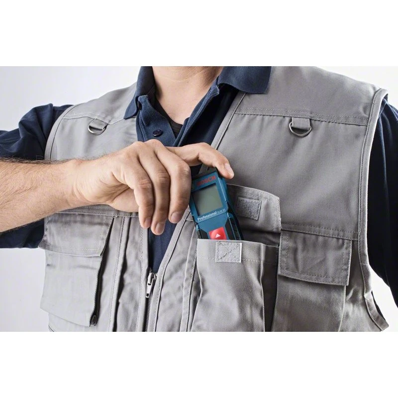 Дигитална лазерна ролетка BOSCH GLM 30 Professional, 30m, IP 54 + мултифункционални клещи